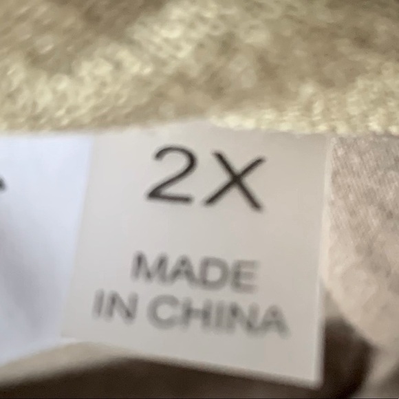 NEW BAGATELLE LINEN Blend Green Plus Size Jacket 2X - Picture 5 of 7